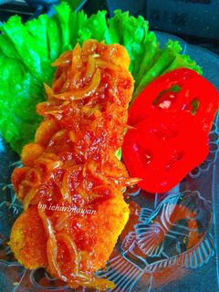 Foto resep Nugget saos asam manis