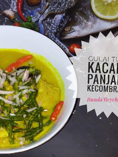 Foto resep 🐟 Gulai Ikan Tuna Kacang Panjang Kecombrang
