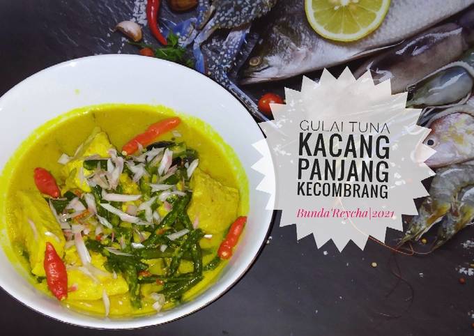 Resep 🐟 Gulai Ikan Tuna Kacang Panjang Kecombrang, Bikin Ngiler