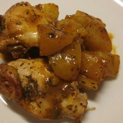 A picture of Garlic, herbs and paprika chicken roast.