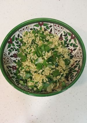 Una foto de Arroz con verdura