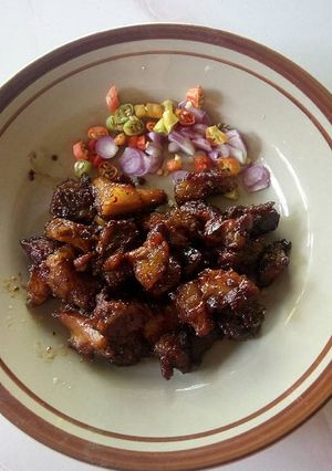 Foto resep Sate Kambing Goreng simple banget 😘