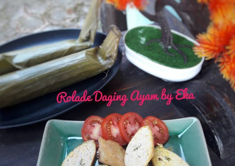 Rolade daging ayam