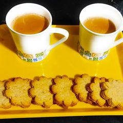 Elaichi Cookies whole wheat A picture of Elaichi Cookies whole wheat.