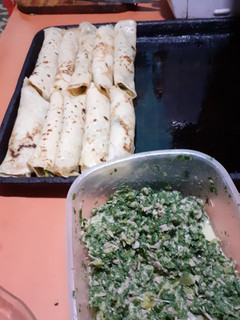 Una foto de Relleno riquísimo para canelones de acelga!