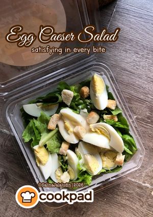 Gambar Egg Caesar Salad