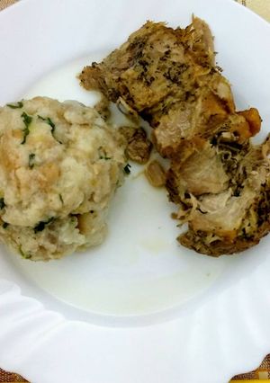 Φωτογραφία της συνταγής Κνεντελ (Knödel) με χοιρινό