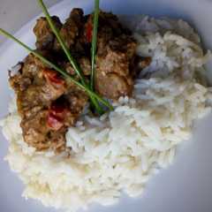 Una foto de Goulash de Hígado