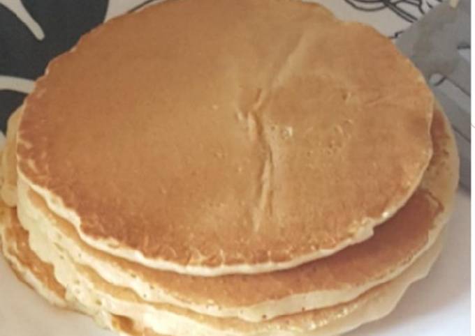 Recipe of Perfect Fluffy American pancakes#snacks recipe contest