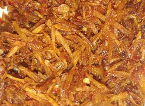 Foto resep Sambal goreng kering ubi/tela kuning