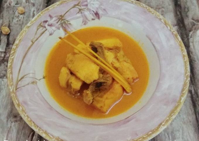 Cara Gampang mengolah Gulai Ayam Tahu yang Enak Banget