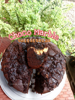 Foto resep 95. Choco Marble Cheese Cake