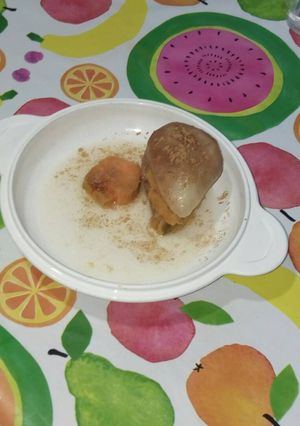 Una foto de Peras cocidas con moniato