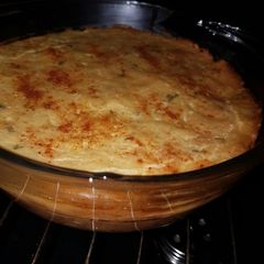 Creamy chicken sherperds pie A picture of Creamy chicken sherperds pie.