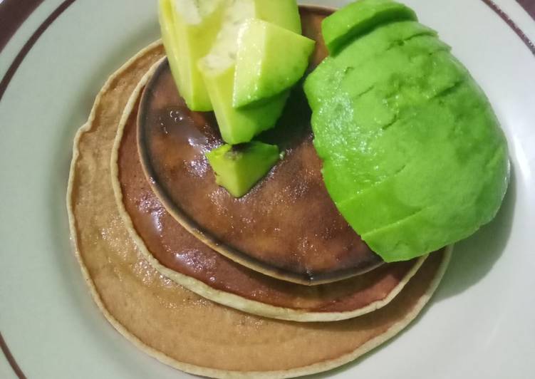 Langkah Mudah untuk Menyiapkan Pancake mocaf cinamon, Enak Banget