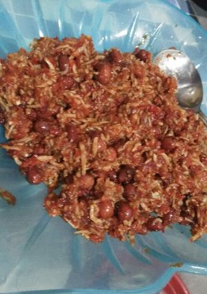 Foto resep Teri kacang balado