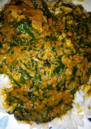 A picture of Banga stew.