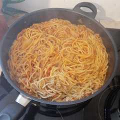 Egyedényes Bolognai spagetti-レシピのメイン写真