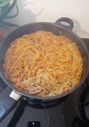 Egyedényes Bolognai spagetti recept fotója