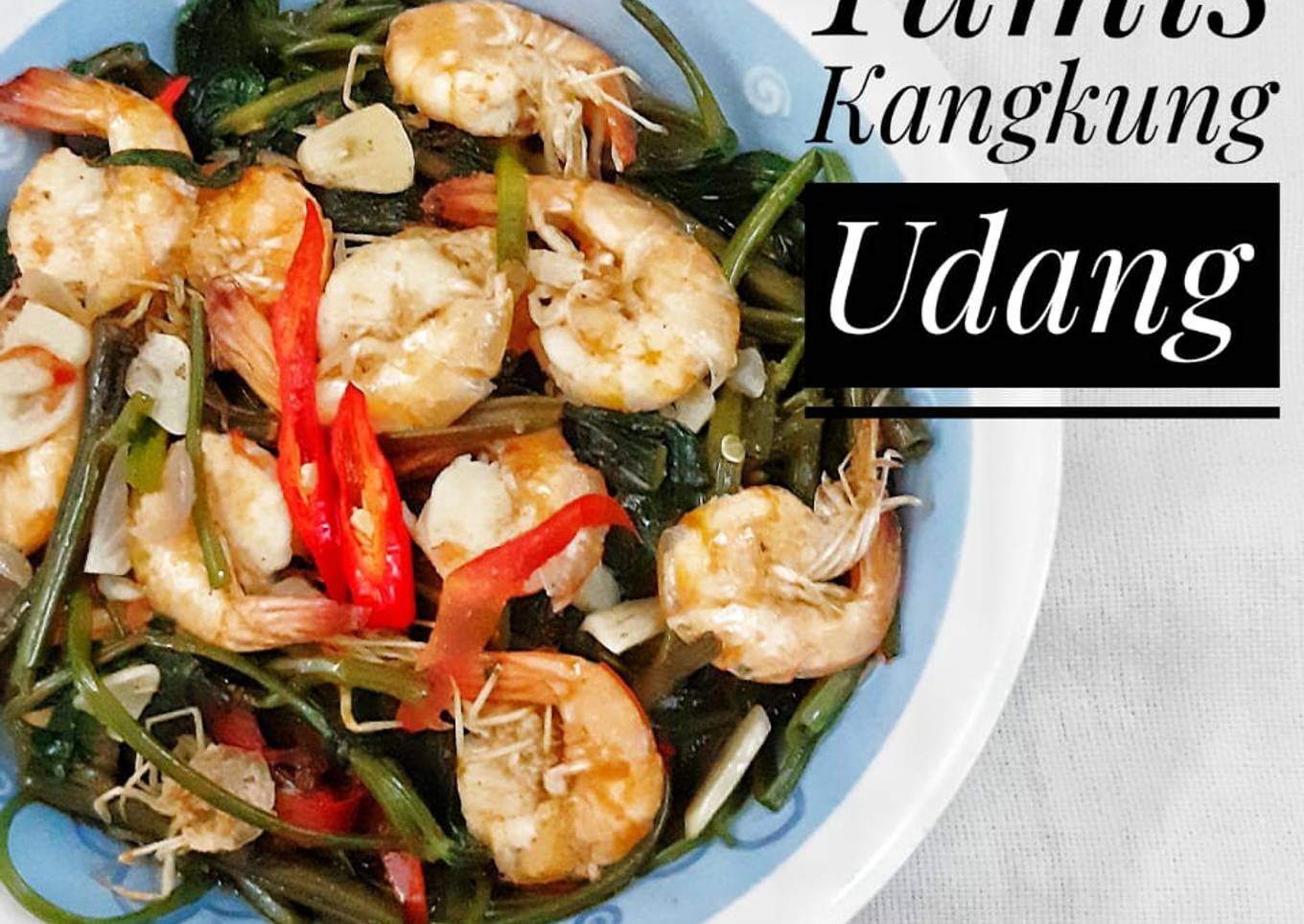 Kotoran udang goreng