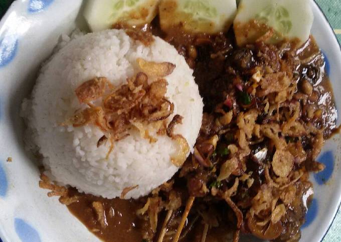 Resep: Sate Kuah Kacang a.k.a Sate Madura Farah Quinn