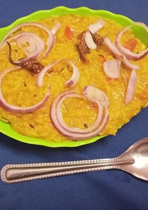 तुवर दाल की खिचड़ी (Toovar dal khichdi recipe in hindi) रेसिपी मुख्य फोटो