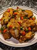 Fried Chicken Wings with Stir-fried Shallots