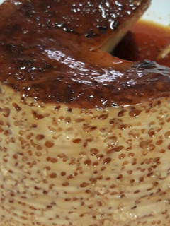 Una foto de Flan de leche condensada
