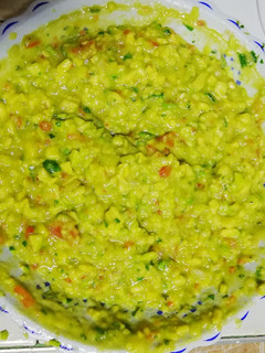 Una foto de Guacamole para asado
