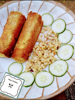 A picture of Breakfast bread roll.