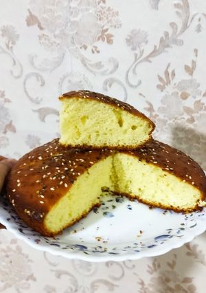 عکسی از دستور کیک ماست و گلاب