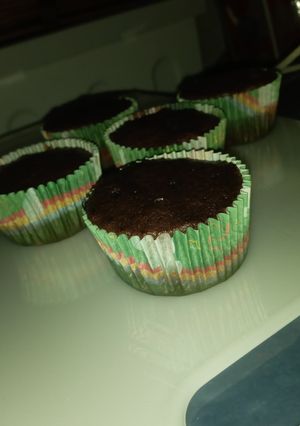 Una foto de Muffins de Cacao