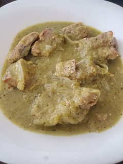 Una foto de Costillas en salsa verde