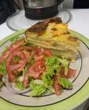 Tortilla de papa rellena