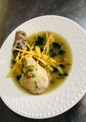 Una foto de Sopa de maní 🥜
