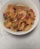 Ceviche de Salmón y Camarones