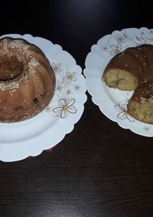 عکسی از دستور کیک پرتقالی