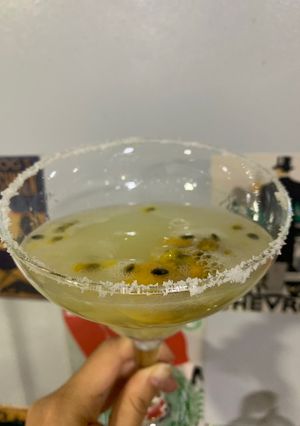 Una foto de Tequila Margarita Maracuyento