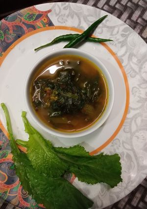 A picture of Lai/ Rai ka saag.