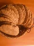 Pan pita, harina de centeno y harina Intagral