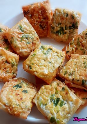 Foto resep Martabak Telur Tahu kulit Lumpia❤