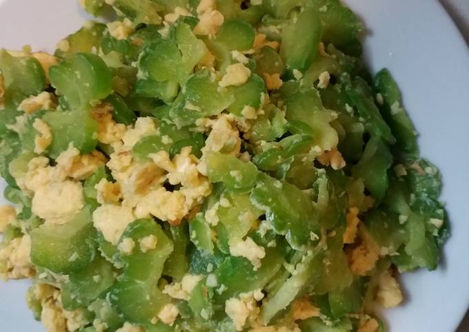 Resep Tumis pare dan telur, Lezat