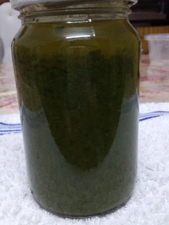 Una foto de Crema de albahaca