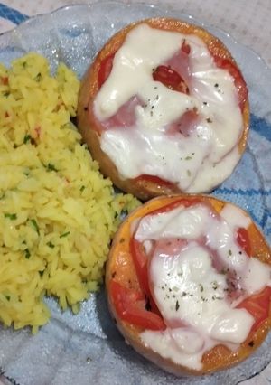 Una foto de Pizza de calabaza