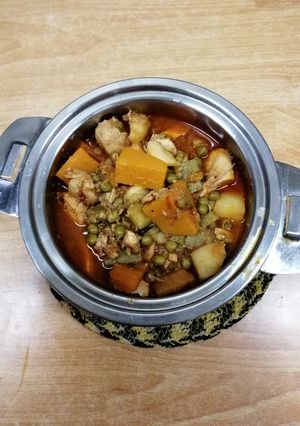 صورة لوصفة صدور دجاج بالخضار