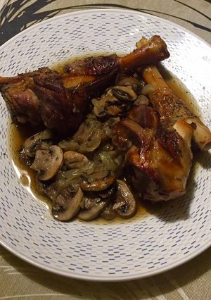 Una foto de Garretas de cordero al horno