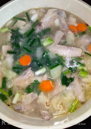 Foto resep Sup ayam ala aku