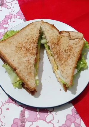 Foto resep Sandwich Telur Rebus