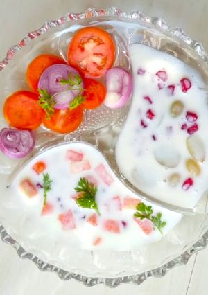 A picture of Raita delicacy.