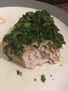 Foto resep Steak Tuna dan Sayur Hijau